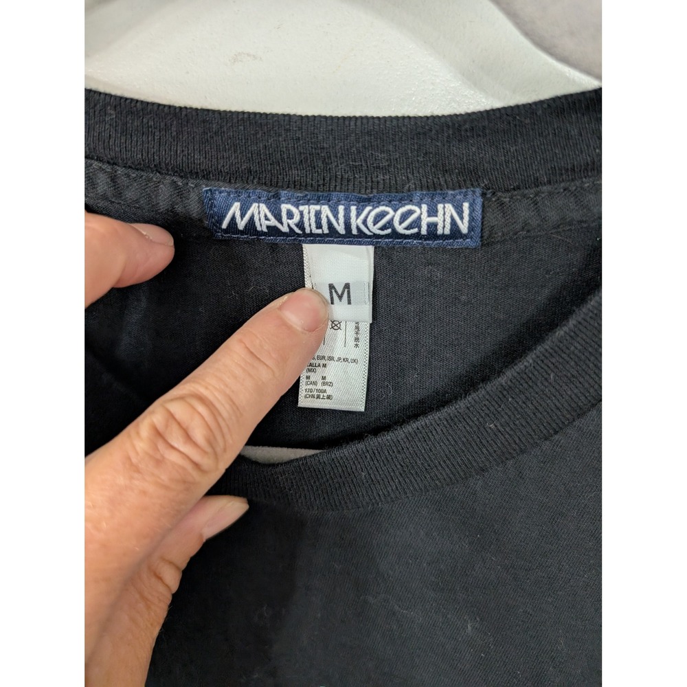 Martin Keehn Tattoos! Graphic‎ Long Sleeve Black Men's T-Shirt medium edgy - Picture 3 of 5